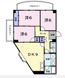 メゾン351の物件間取画像